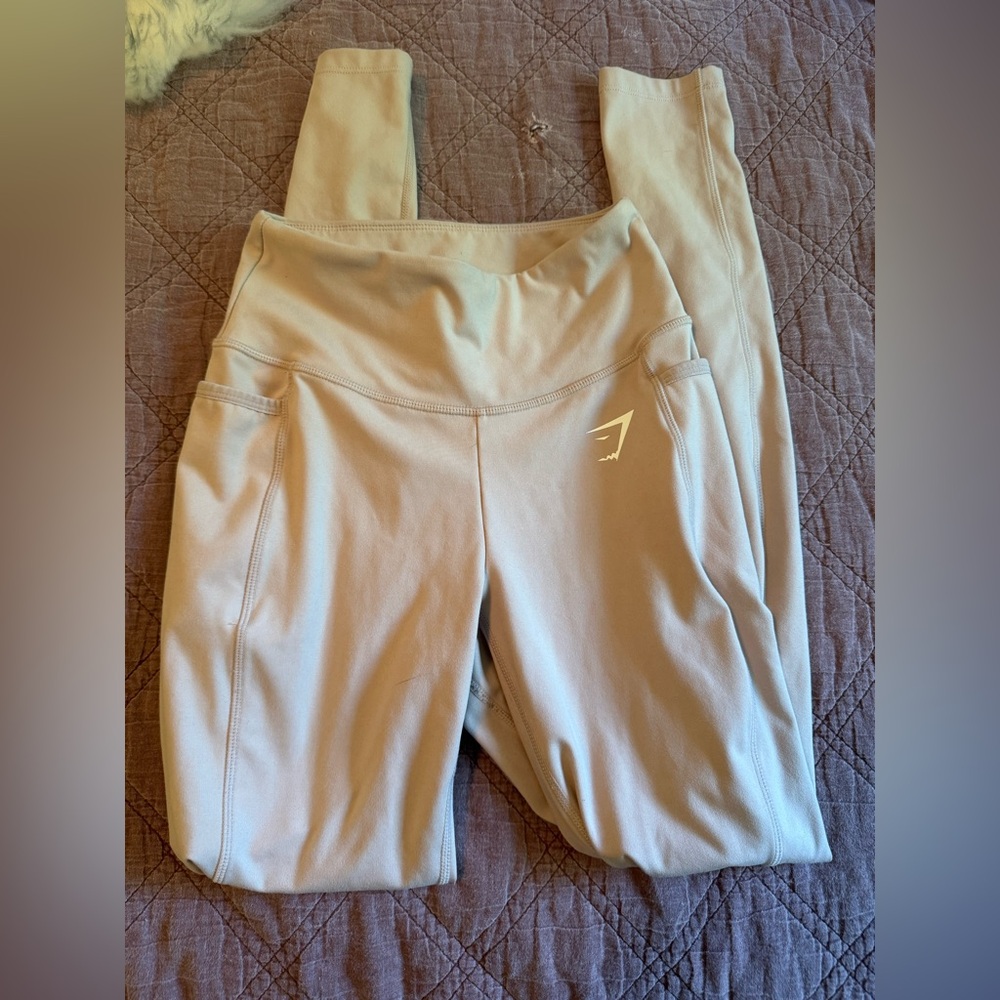 Gymshark Light Gray Leggings